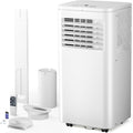 Portable Air Conditioner 8000 BTU - Quiet 4-in-1 Cooling for 350 sq