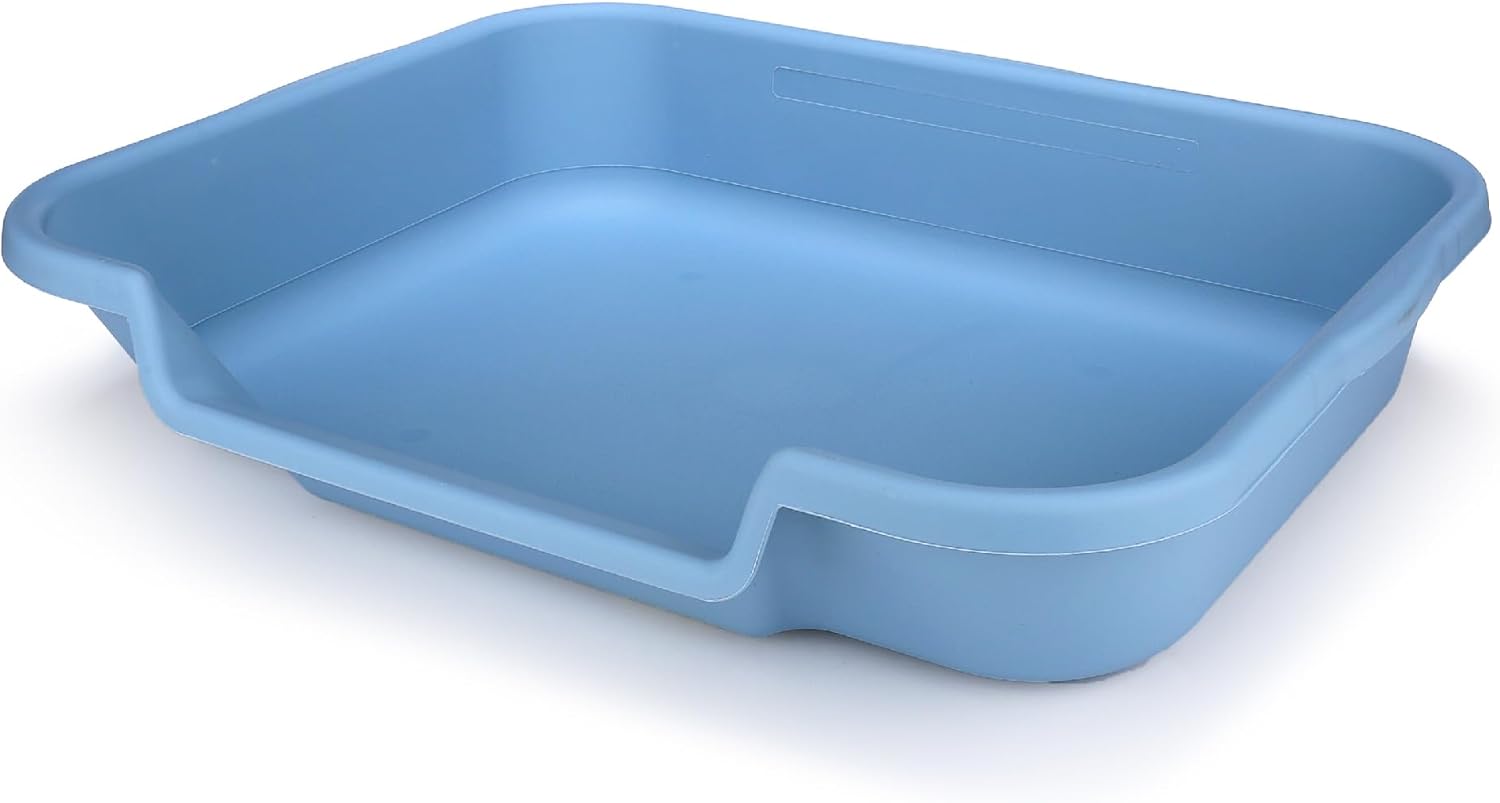 Dog Litter Box for Indoor Use, Open Top Design for Comfort