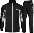 YSENTO Men's Tracksuits 2 Piece Jogging Suits Set - Warm, Practical