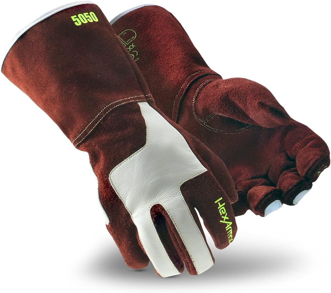 HexArmor High-Heat Resistance HeatArmor 5056IMP Welding Gloves