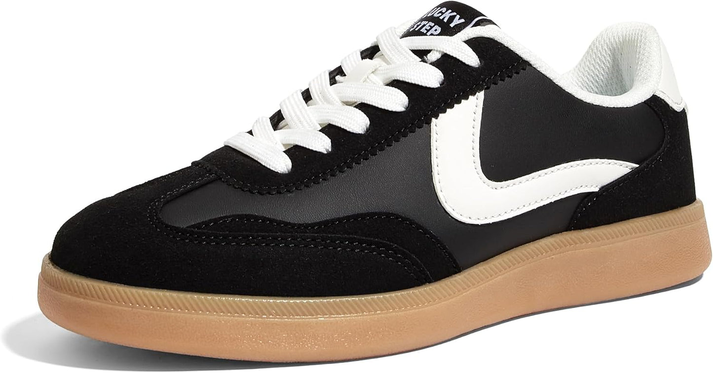 Retro Fashion Sneakers for Women - Classic Casual Comfort Shoes