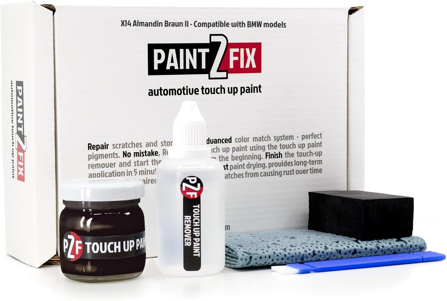 X14 Almandin Braun II Touch-Up Paint & Scratch Repair Kit