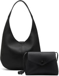 NEWBELLA Women's Faux Leather Hobo Tote Bag - Chic Everyday Style