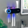 iHave Toothbrush Holder with UV Sanitizer and Toothpaste Dispenser