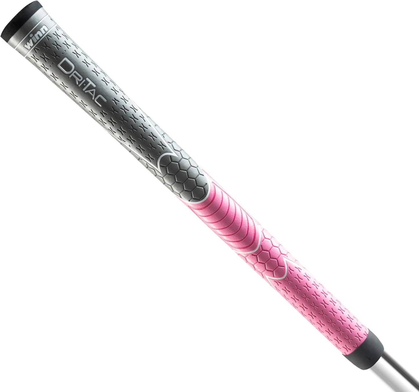 Winn Ladies Dri-Tac Gray/Pink Undersize Grip - Enhanced Comfort!