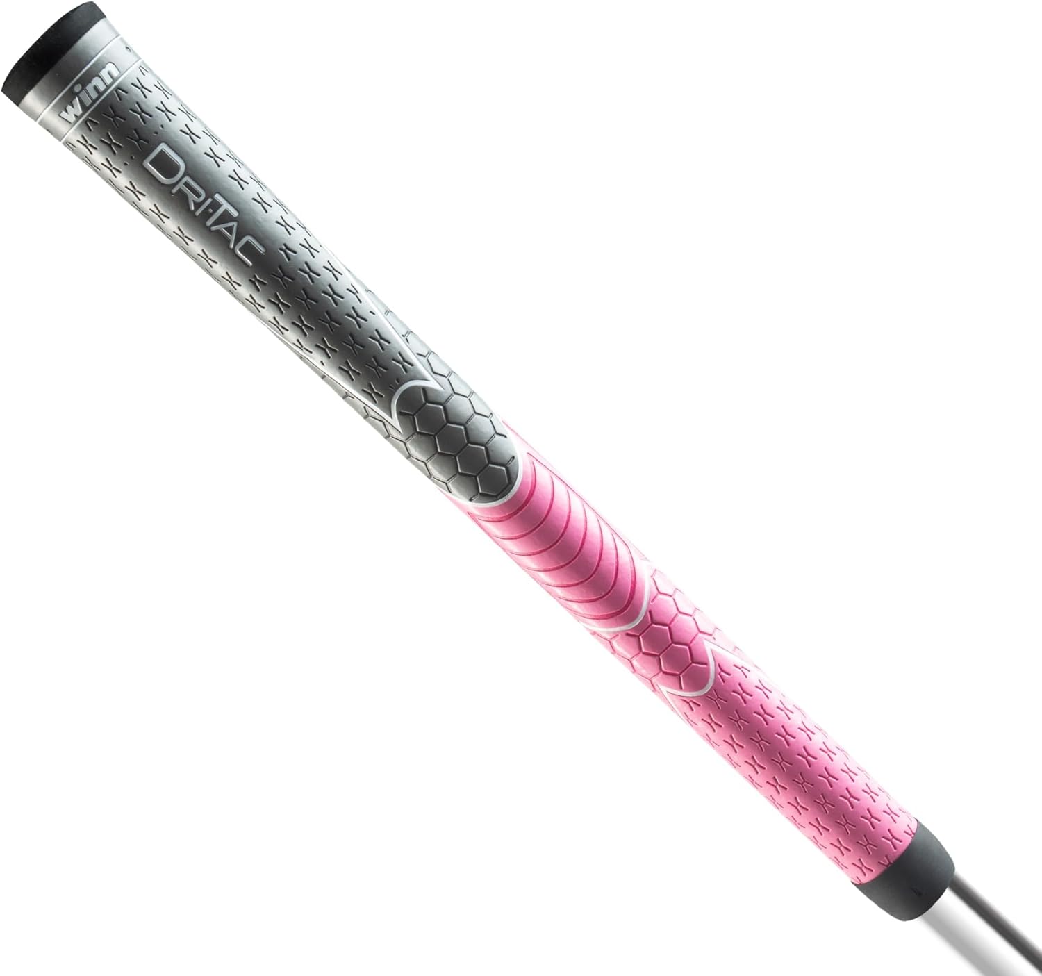 Winn Ladies Dri-Tac Gray/Pink Undersize Grip - Enhanced Comfort!