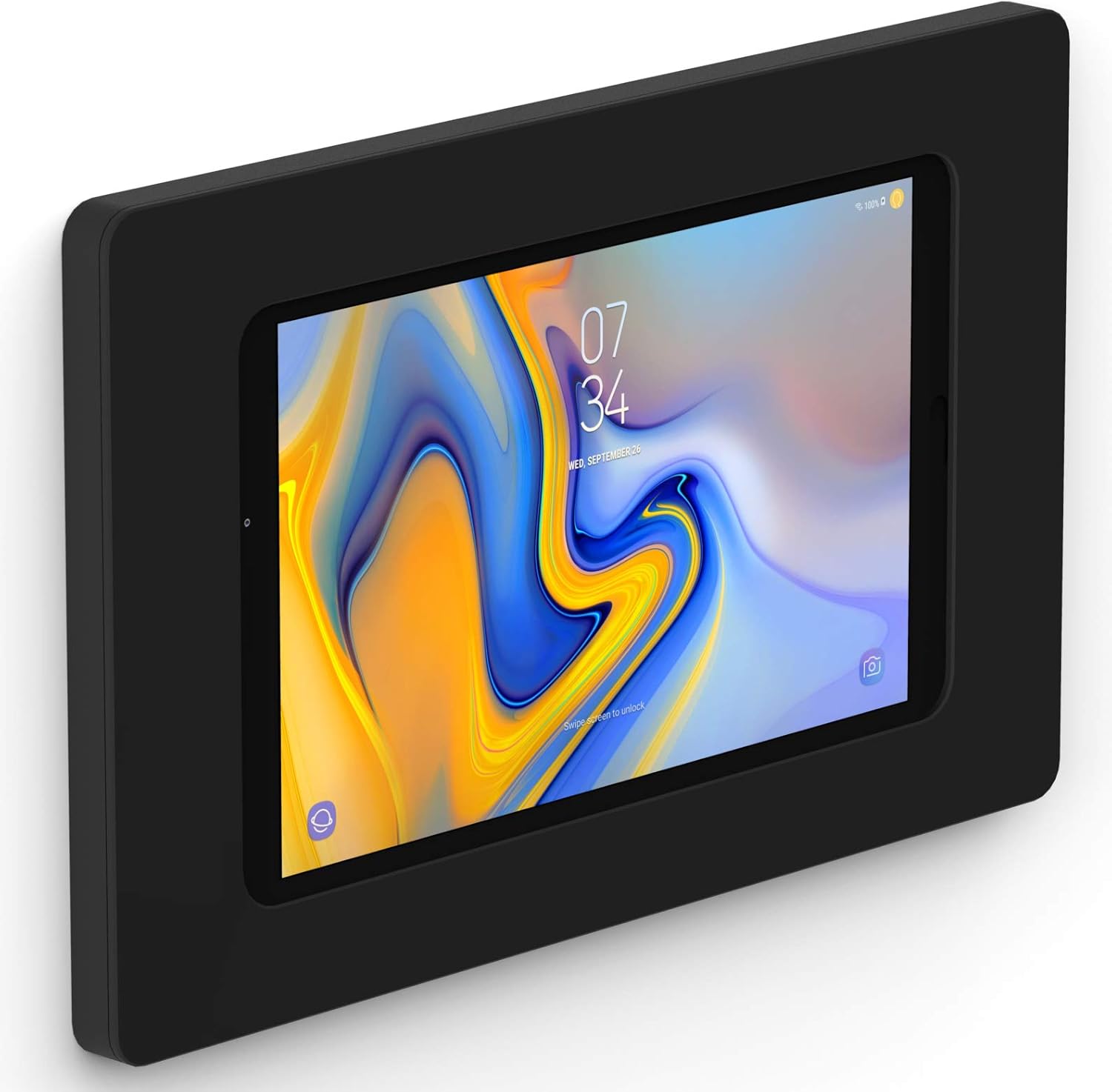 VidaMount Black On-Wall Tablet Mount for Samsung Galaxy Tab A 10.5