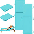 Outdoor Chaise Lounge Cushion Covers for Patio - Waterproof