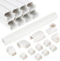 Kalkehay 3 in W x 13.5 ft L Line Set Cover Kit - Slim Decorative