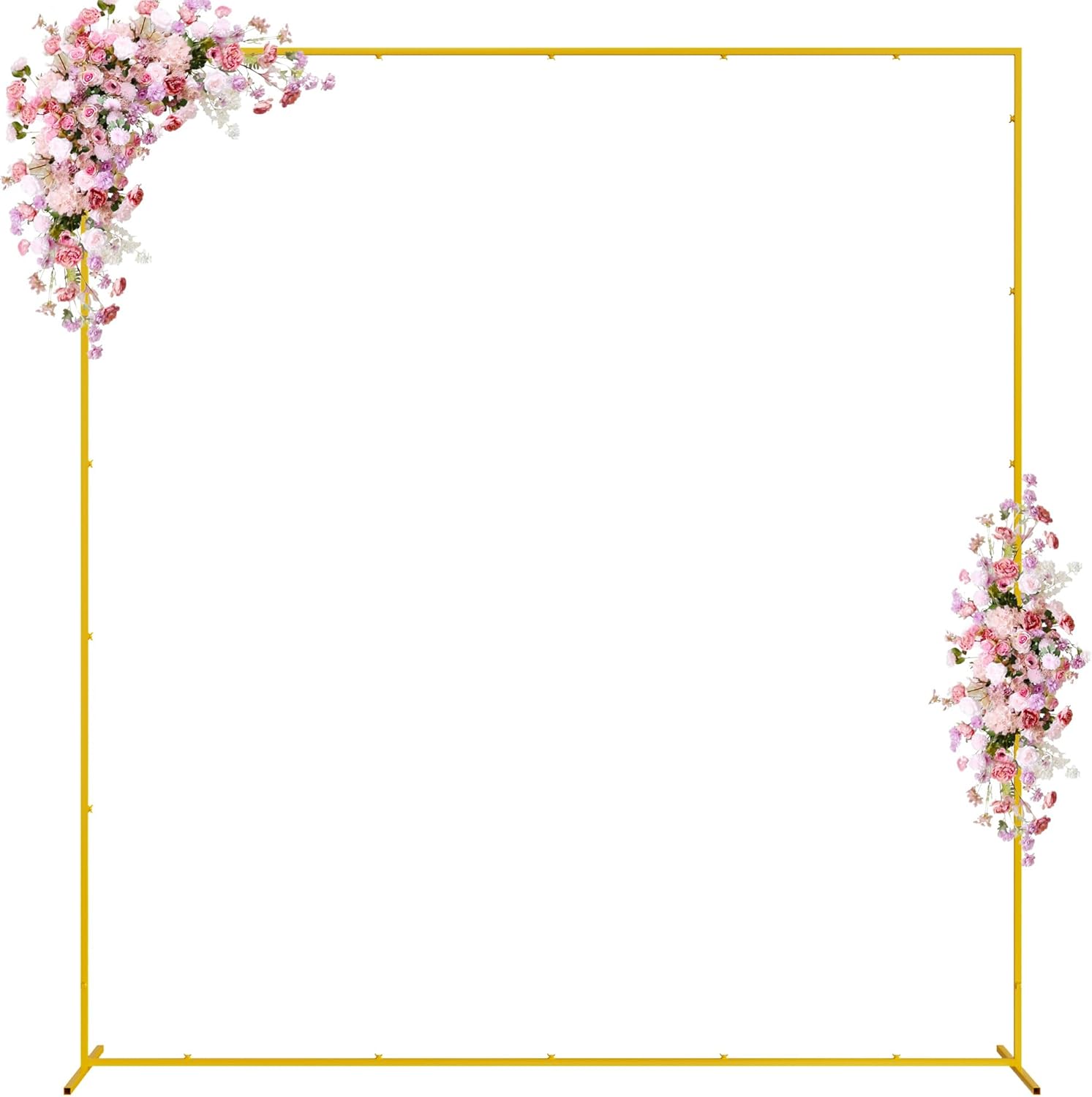 Wokceer Wedding Arch Backdrop Stand for Stunning Ceremonies