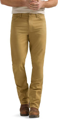 Wrangler Mens Tough Comfort Regular Fit Jean for Men - Boot-Friendly