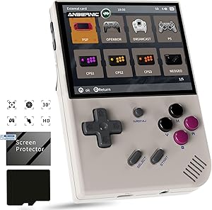RG35XX Plus Handheld Game Console with 6900 Preloaded Games