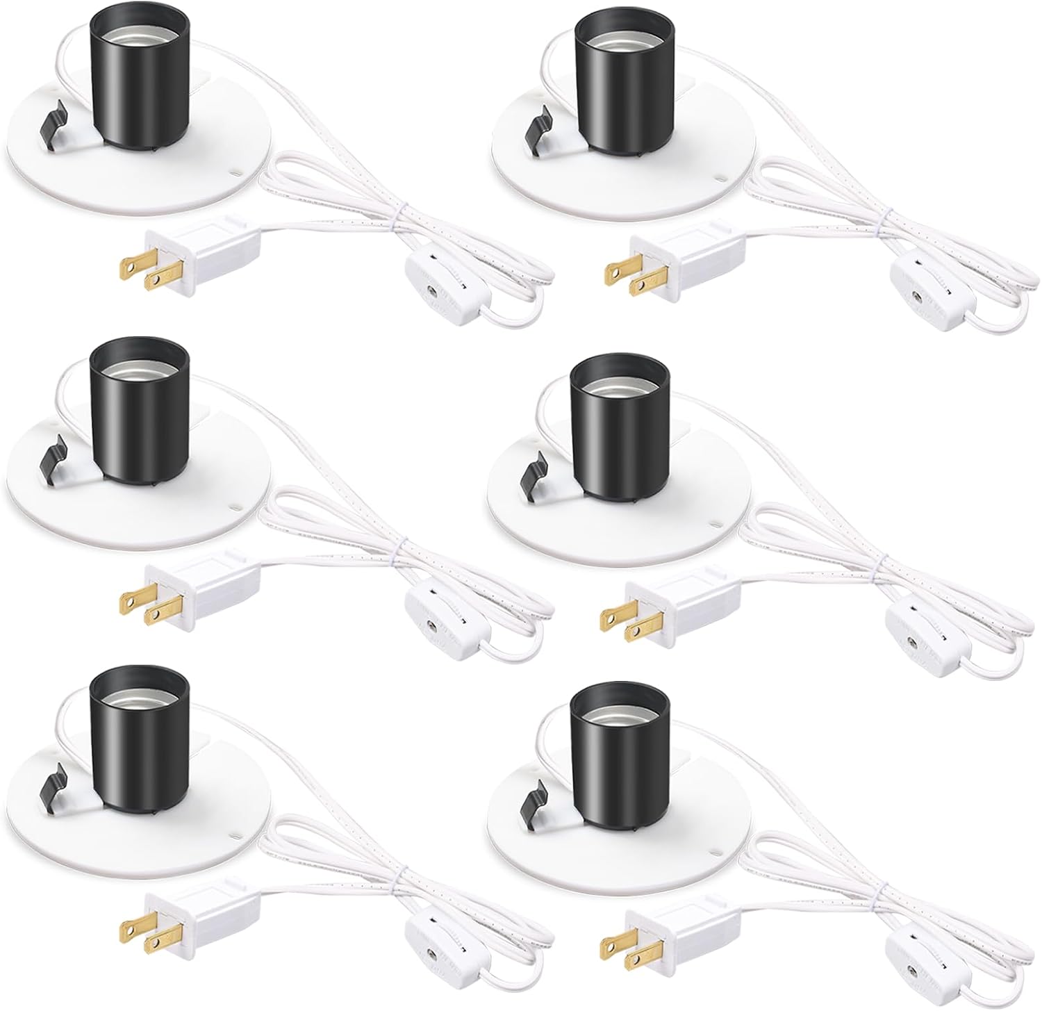 6 Set Blow Mold Light Kit Replacement for Festive Decorations