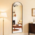 DUMOS Arched Wall-Mounted Full Length Mirror 21in x64in - Sleek Full