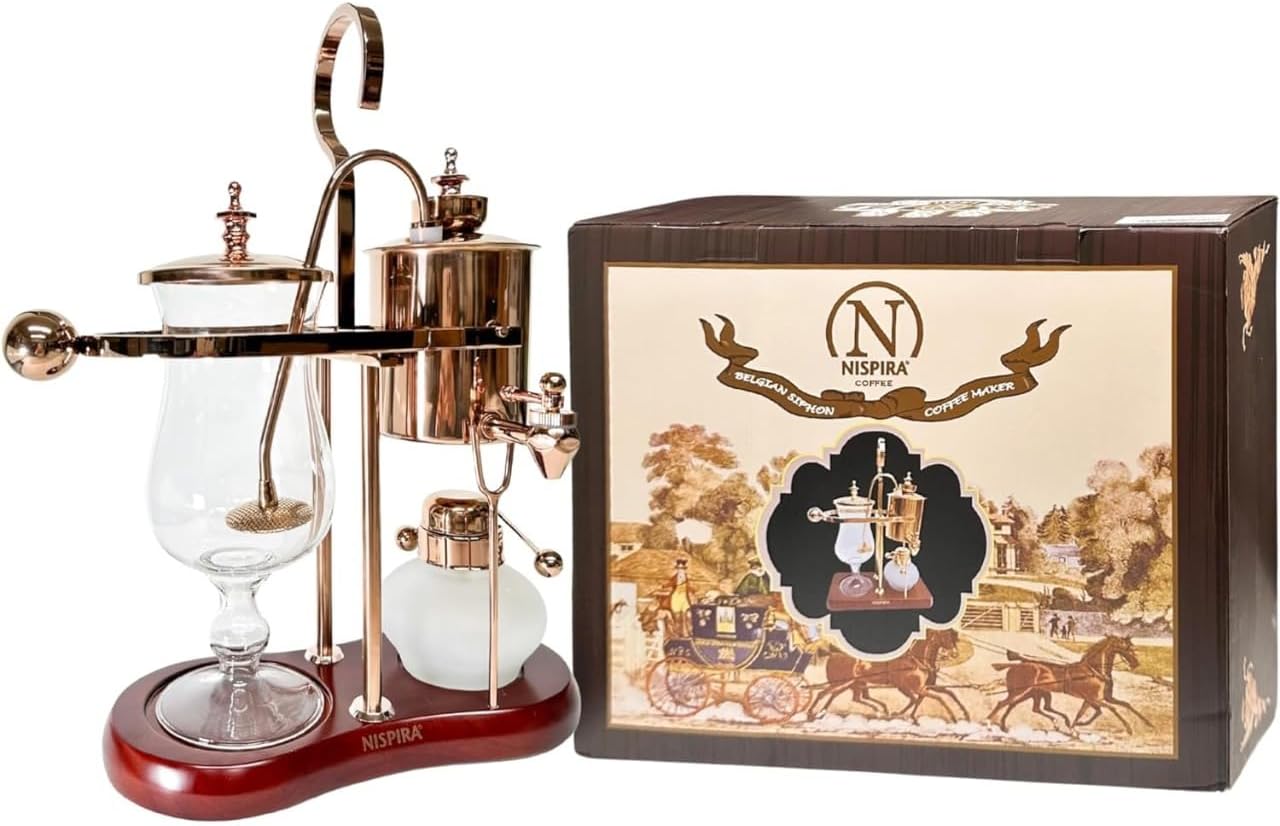 Nispira Vintage Vacuum Coffee Maker 500ml