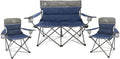 CAMPHILL Camping Chair Set - Comfort & Durability for 3 - 500lbs
