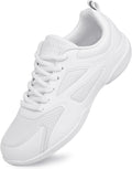 CADIDL Cheer Shoes for Women White - Breathable Lightweight Support