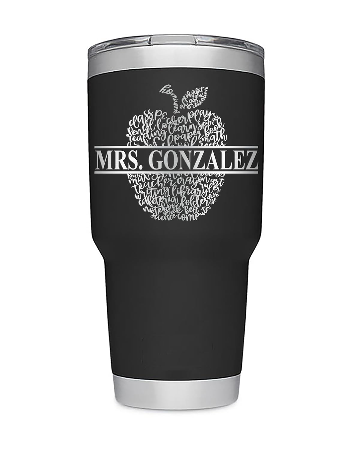 Personalized Teacher Appreciation Gift - Laser Engraved Tumblers