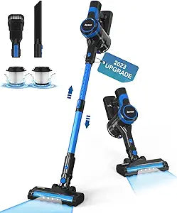 DEVOAC Cordless Vacuum Cleaner with Powerful Suction and Versatility