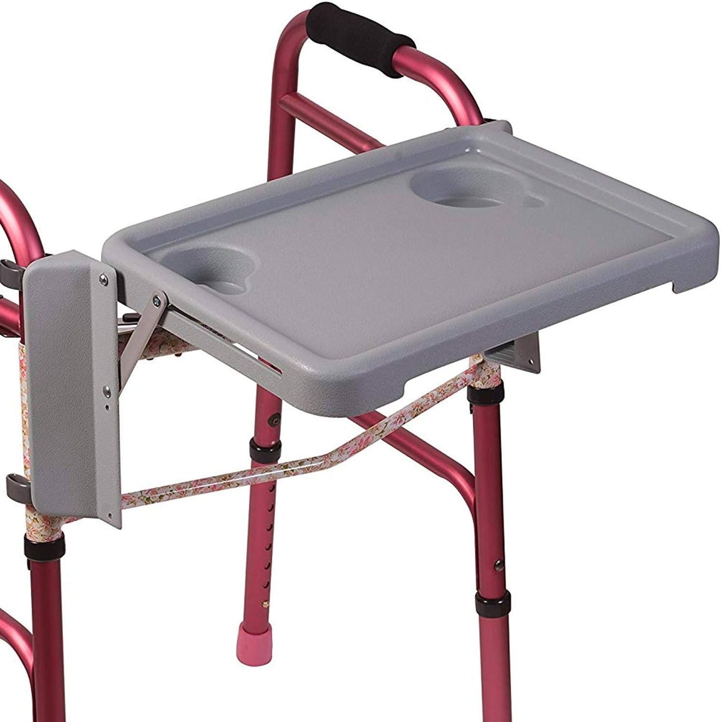 DMI Walker Tray: Mobility with Cup Holders