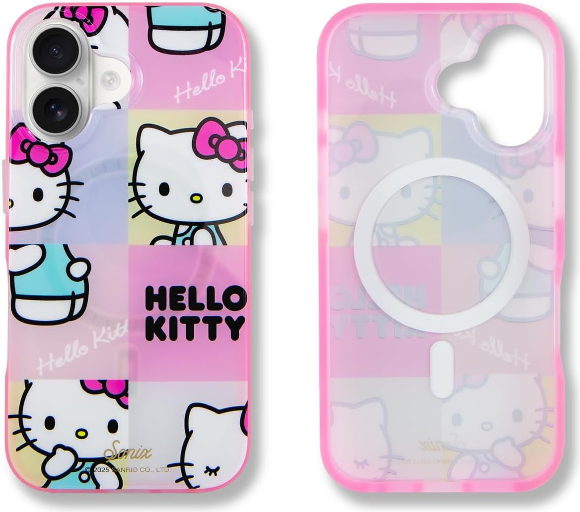 Sonix Case for iPhone 17 with Hello Kitty Grid Design and Protection