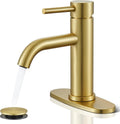 Gold Bathroom Faucet by WINKEAR - Modern Farmhouse Design
