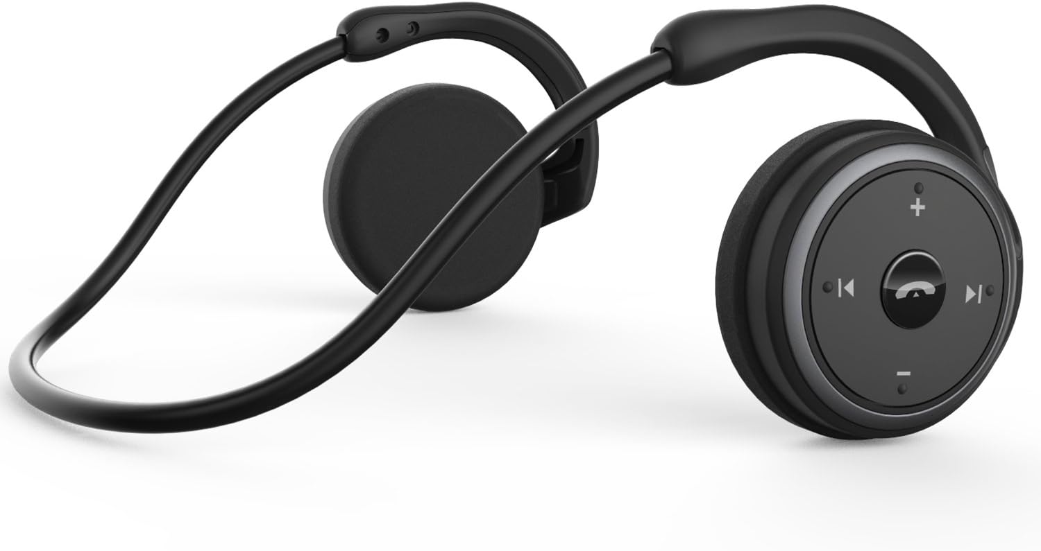 Compact Bluetooth Headphones for Sports - Ideal for Running and Gym