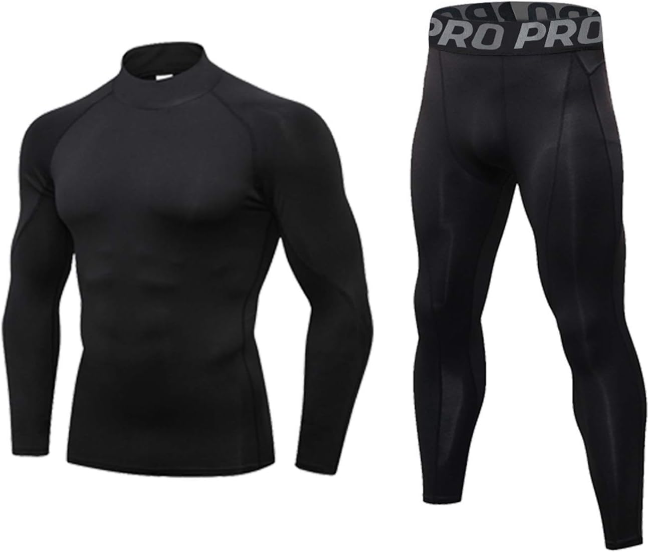 MINGHE Men's Cold Weather Base Layer - Winter Performance Essential