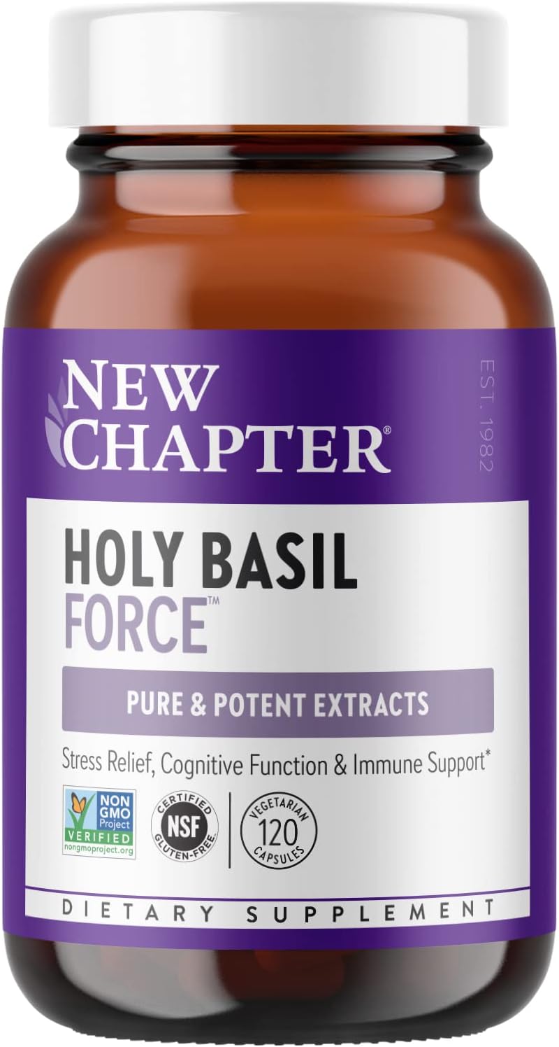 Holy Basil Force Stress Relief Supplement for Immune Support