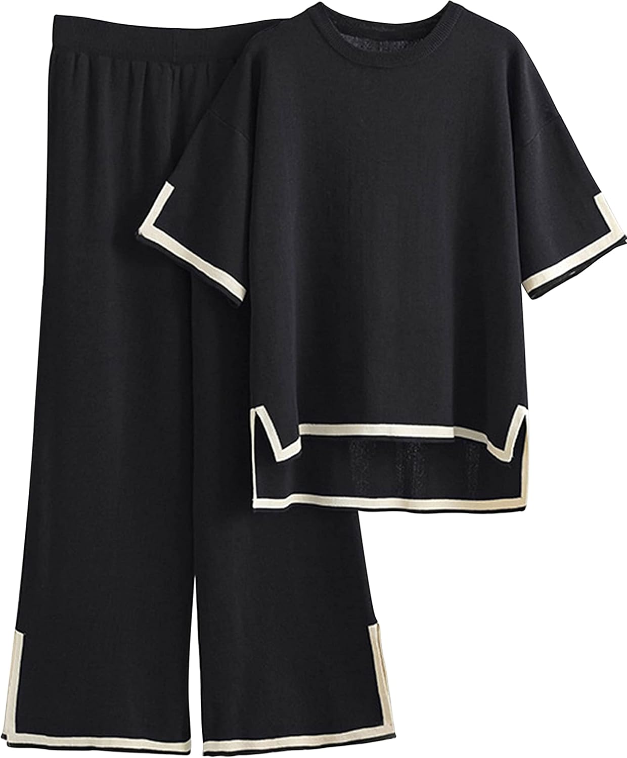 Tanming Sweater Sets Women 2 Piece Lounge Sets for Comfort