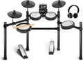 MOSEN Electric Drum Set with Mesh Pads and 195 Sounds for Beginners