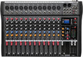 12 Channel Professional Audio Mixer Console with USB and Bluetooth