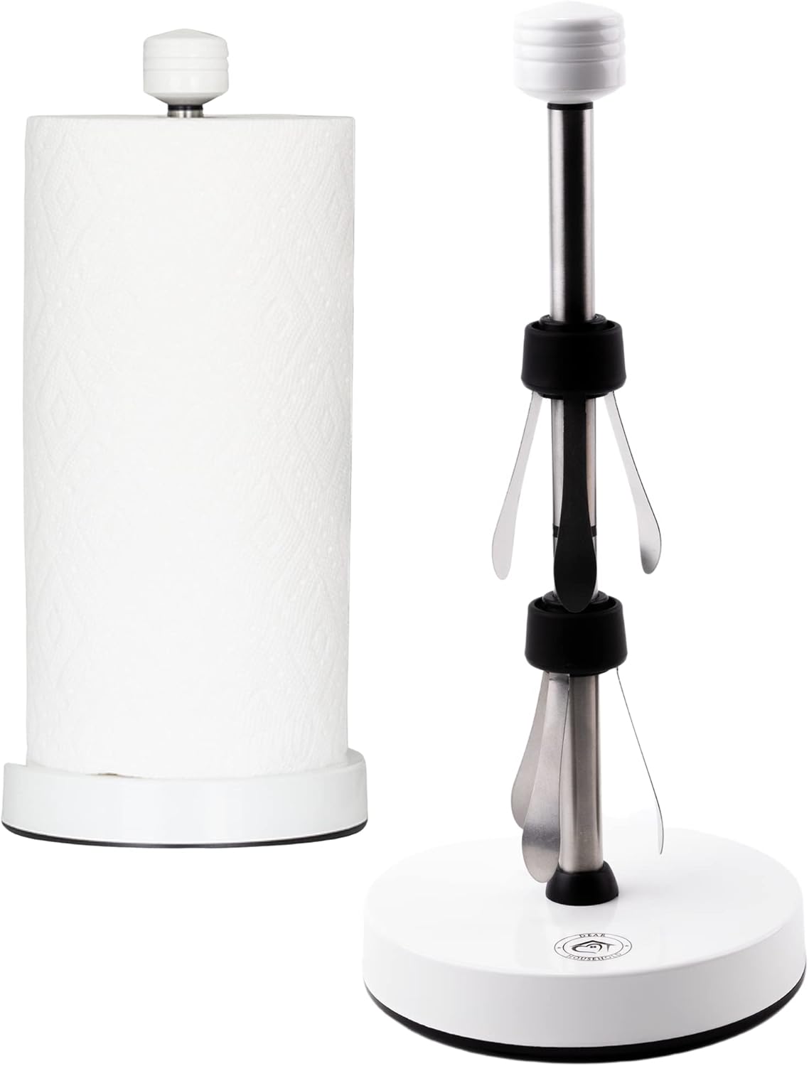Stainless Steel Paper Towel Holder for Easy One-Handed Use