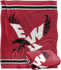 Eastern Washington University Silky Touch 60 x 80 Throw Blanket - Soft