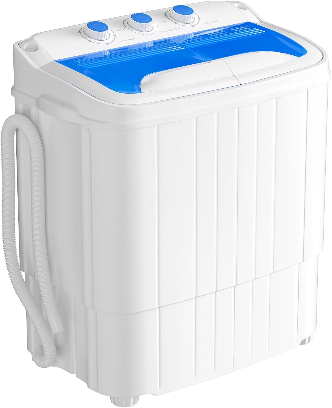 INTERGREAT Portable Washer & Dryer - Compact Twin Tub Combo for Small Spaces