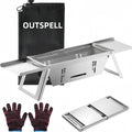 small portable charcoal grill mini foldable tabletop grill