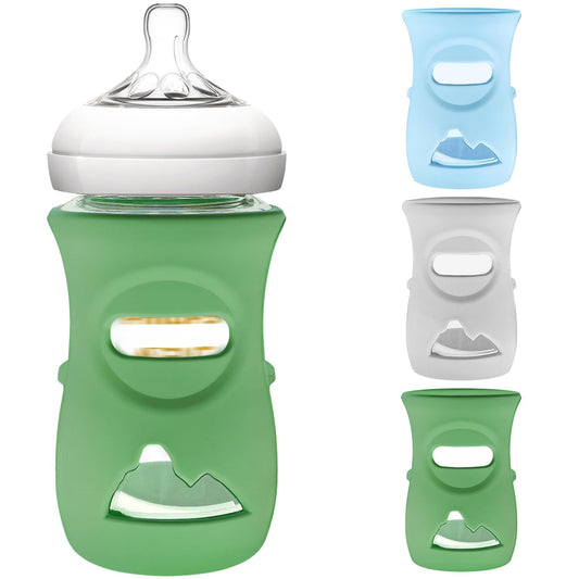 Shatterproof Silicone Sleeves for Philips Avent Glass Bottles