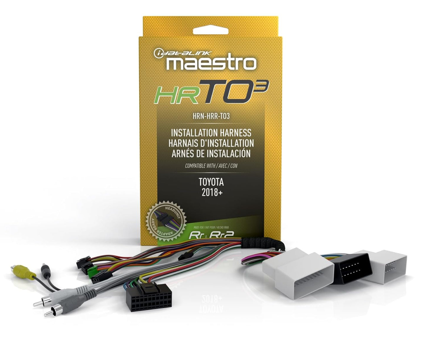 iDatalink Maestro HRN-HRR-TO3 T-Harness for Toyota 2018+ Models