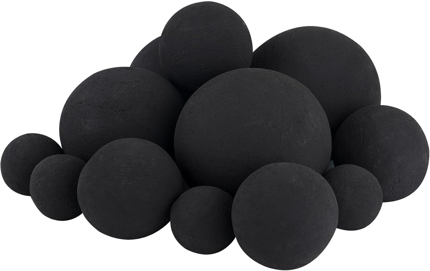 Skyflame 12PCS Ceramic Fire Balls Set for Stylish Fire Pits
