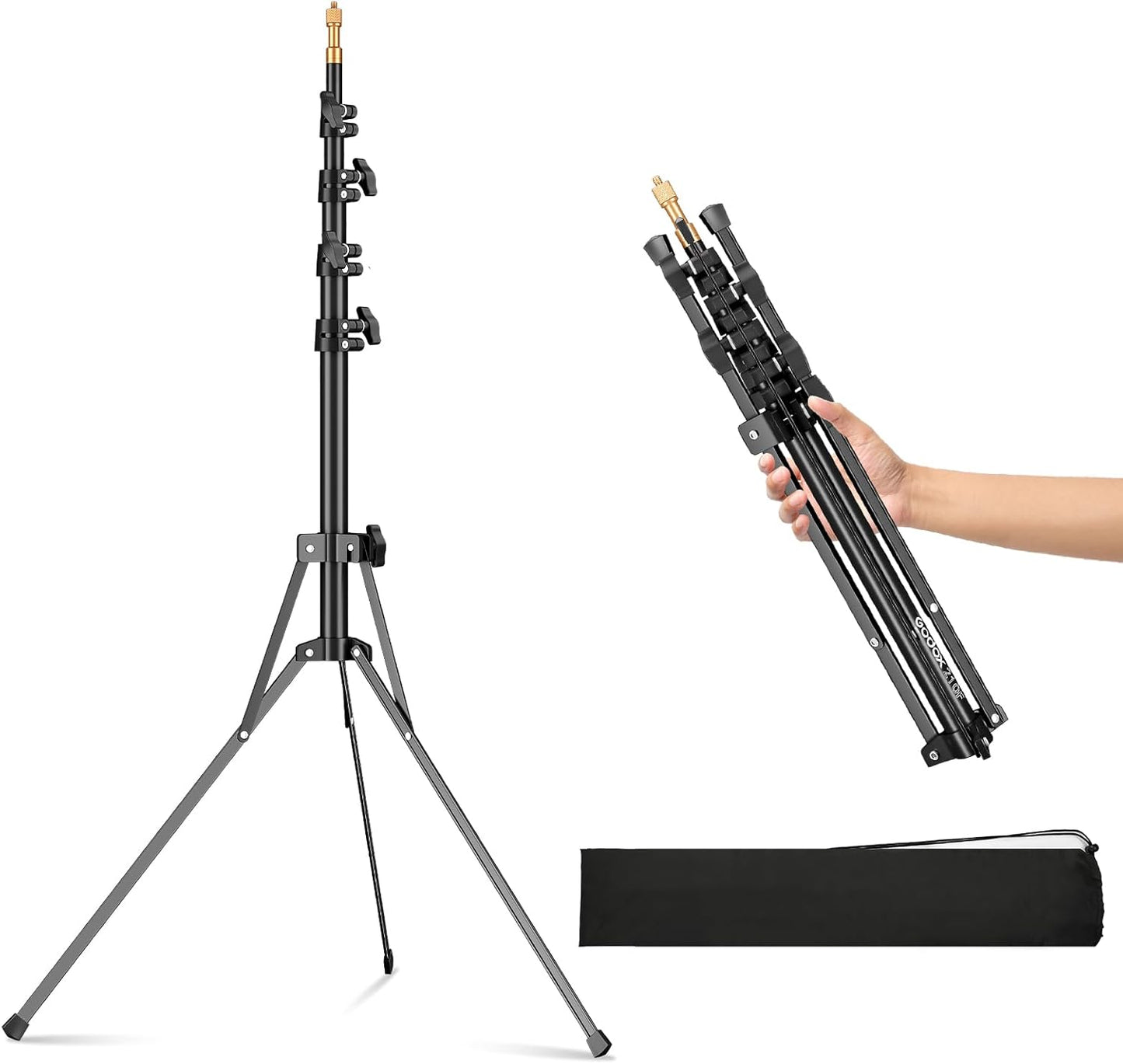 Godox Light Stand 210CM Extendable Photography Light Stand