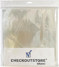 Mediaxpo Clear OPP Outer Sleeves for 12 in LP Records - Pack of 2500