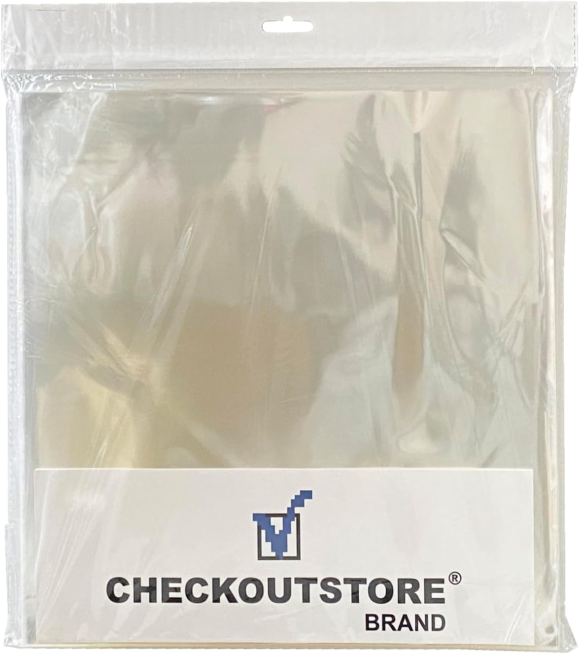 Mediaxpo Clear Plastic OPP Outer Sleeves for 12 Inch LPs