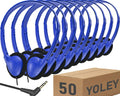 Classroom Headphones Bulk 50 Pack Class Set for School Students