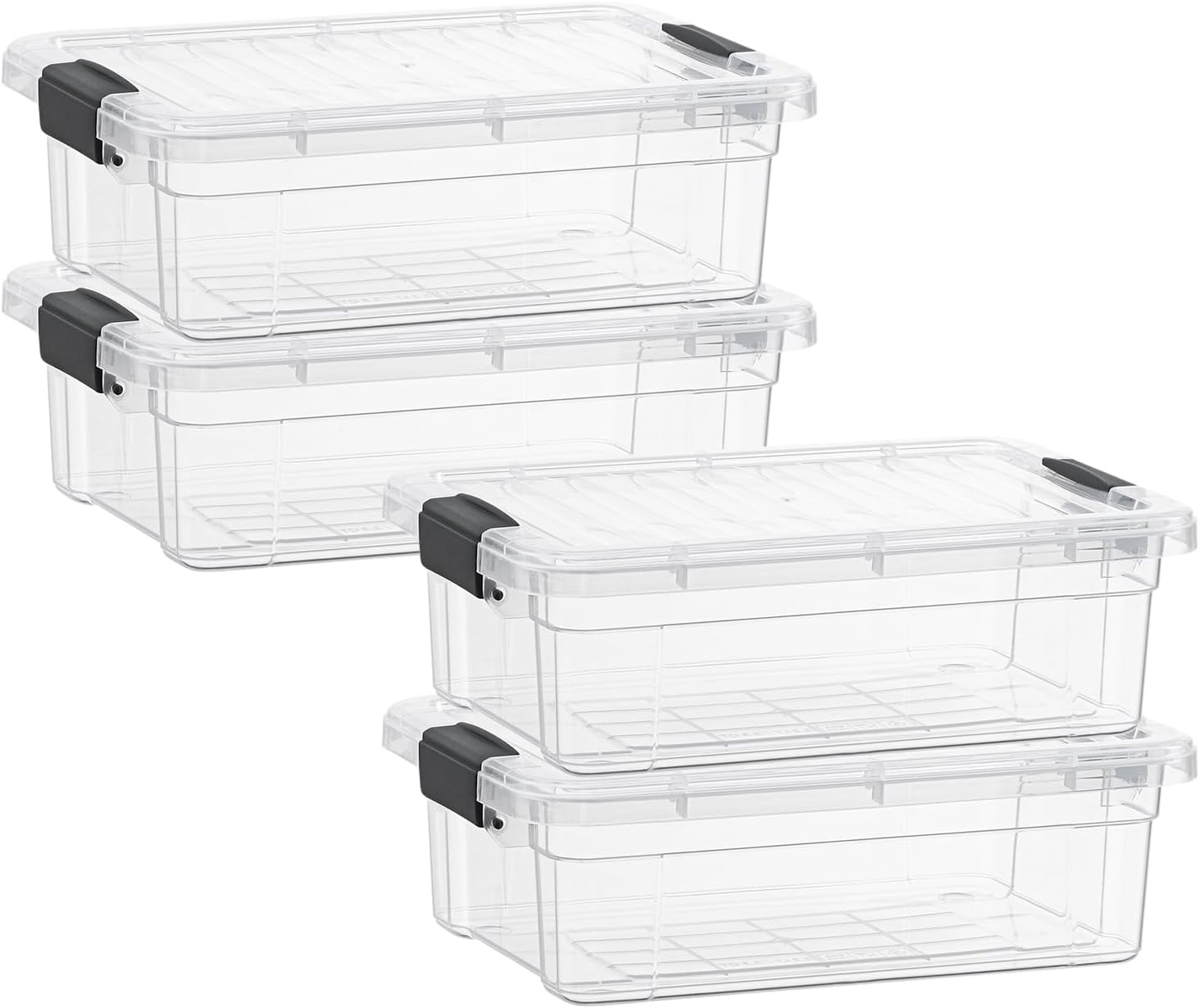 Superio Storage Bins with Lids - Perfect for Organizing Your Space