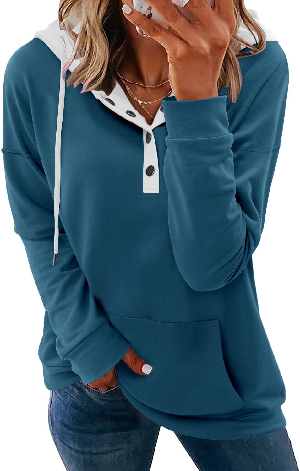 VIEACTIVEWEAR Tie Dye Hoodie for Women - Casual Pullover Style