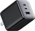 100W USB C Charger Block, Fast Wall GaN Charger - Compact 3-Port Power