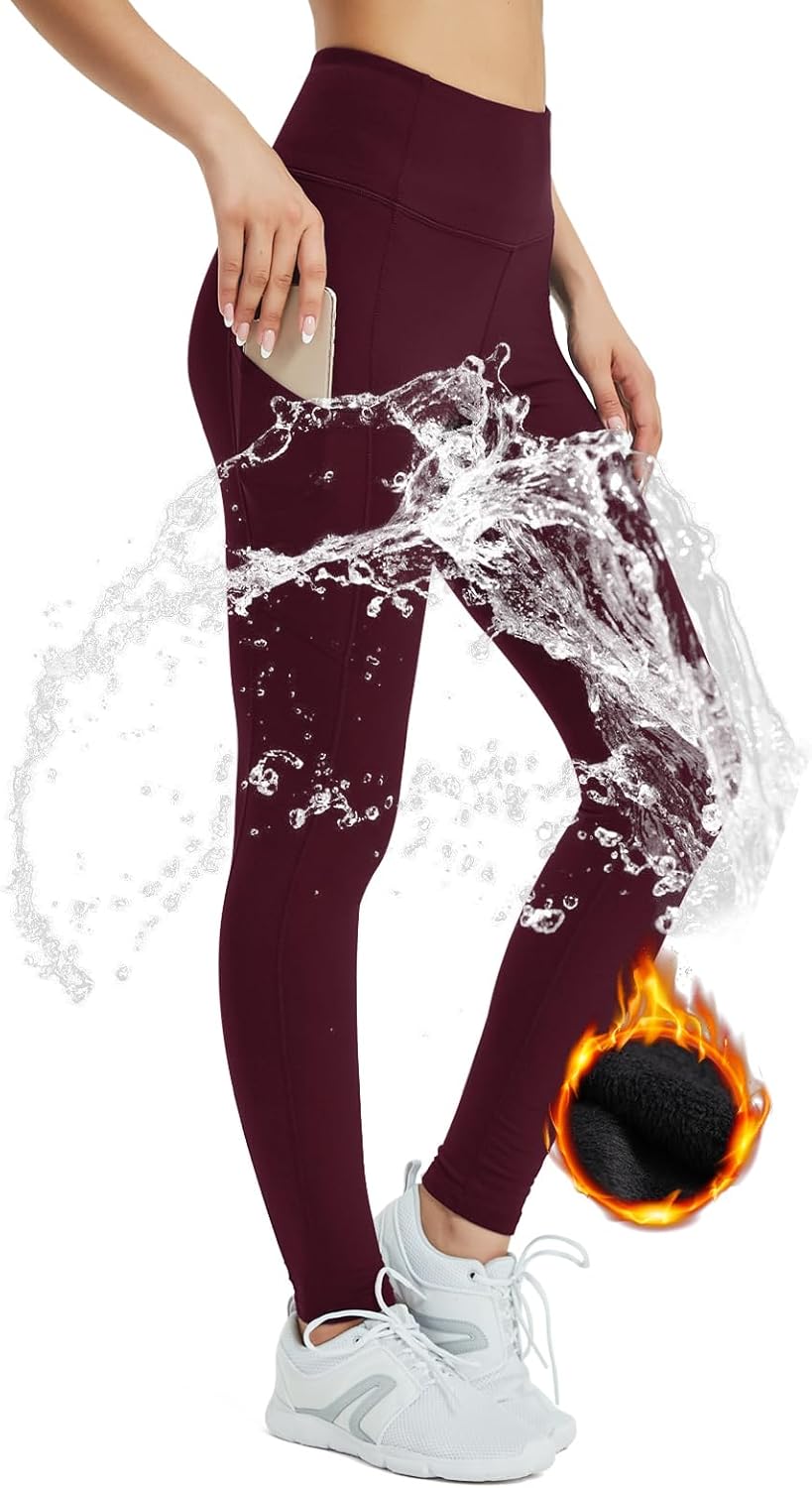 Fleece Lined Leggings Women for Winter Activities and Comfort