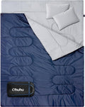 Ohuhu Double Sleeping Bag for 2: Queen Size 3 Season Comfort