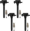 Ignition Coil Pack UF751 and Iridium Spark Plugs 4469 - Reliable