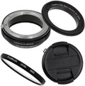 55mm Macro Reverse Ring Filter Kit - Extreme Macro Adapter